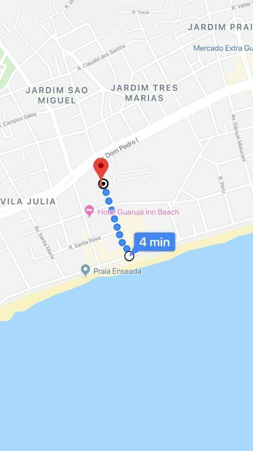 Apto A 2 Min A Pe Da Praia - Edificio Monte Carmel Guarujá Exterior foto